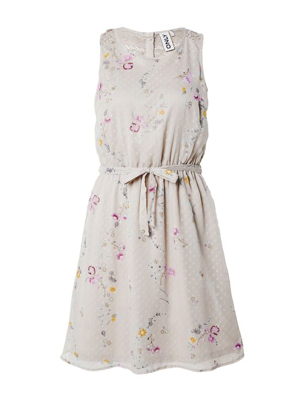 ONLY ONLY Haljina 'AIDA ELISA'  žuta / kameno siva / ljubičasta / roza