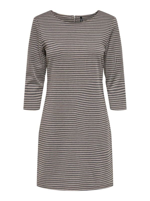 ONLY ONLY Haljina 'Brilliant'  smeđa / kameno siva / crna