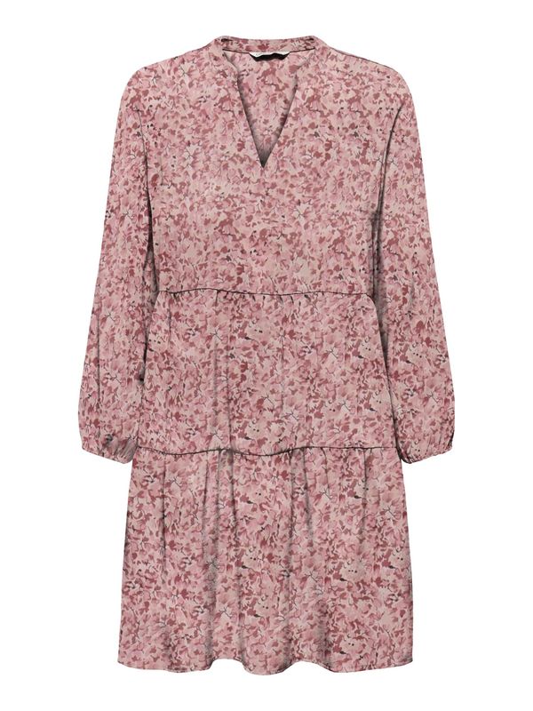 ONLY ONLY Haljina 'Favourite Thea'  nude / prljavo roza / tamno roza