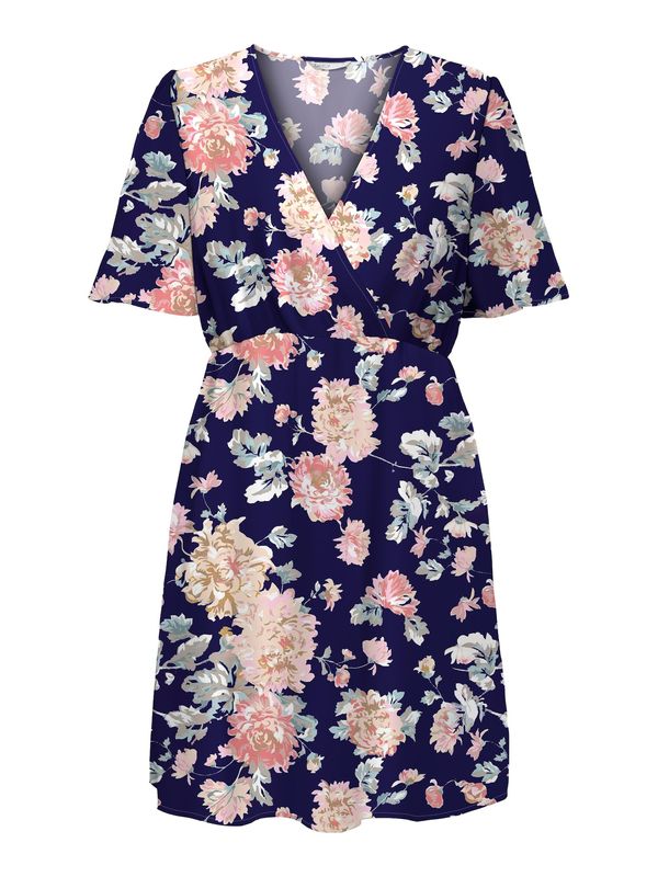 ONLY ONLY Haljina 'Fia'  mornarsko plava / zelena / prljavo roza / bijela