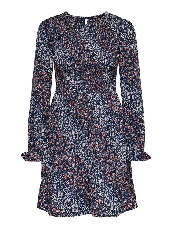 ONLY ONLY Haljina 'Fiona'  svijetloplava / tamno plava / taupe siva / karmin crvena / bijela