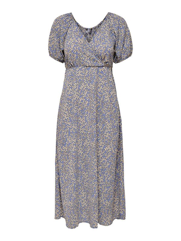 ONLY ONLY Haljina 'Fuchsia'  bež / sivkasto plava / crna