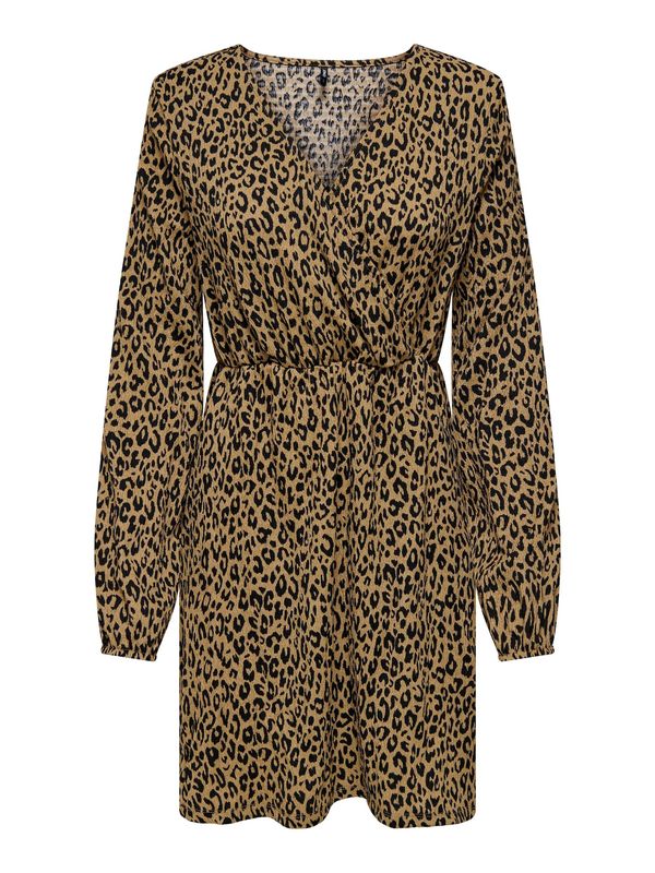 ONLY ONLY Haljina 'GLENDA'  cappuccino / crna