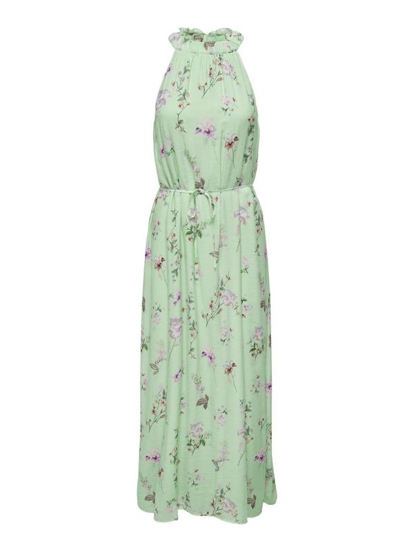 ONLY ONLY Haljina 'LUCCA'  smeđa / zelena / menta / lila