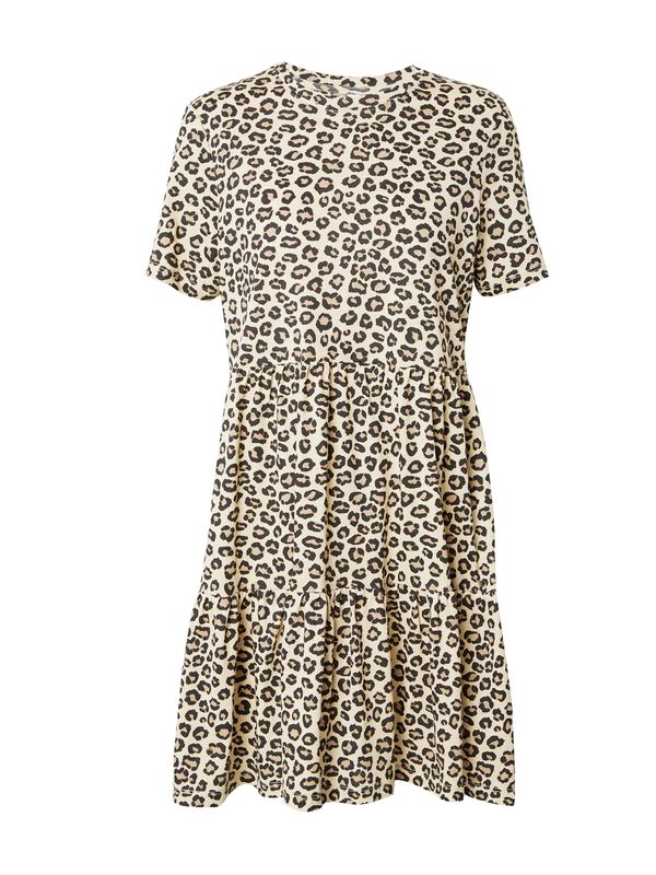 ONLY ONLY Haljina 'MAY'  bež / pijesak / crna