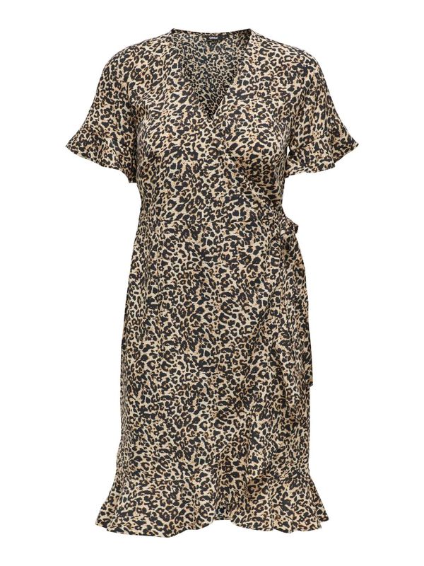 ONLY ONLY Haljina 'OLIVIA'  kameno siva / crna