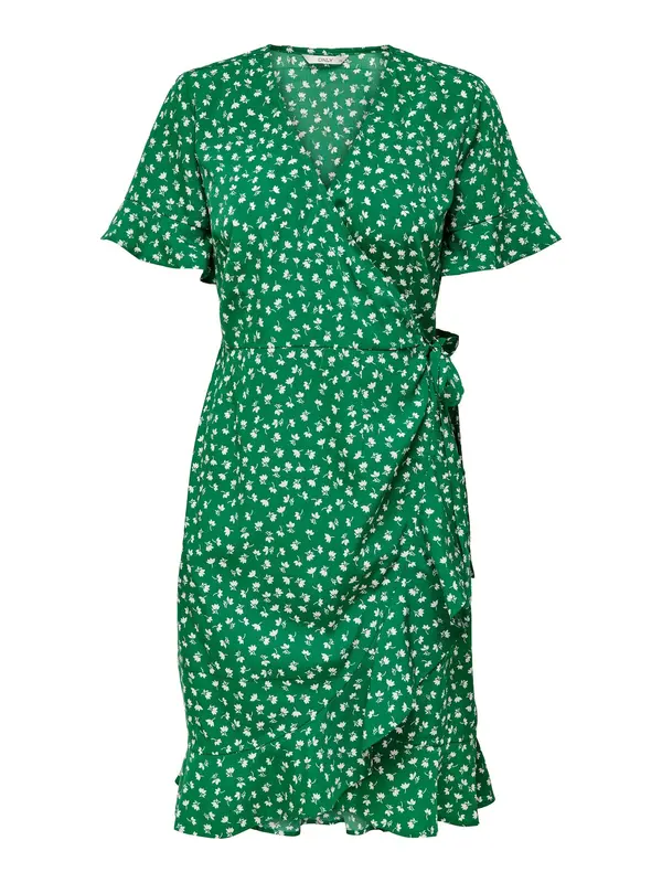 ONLY ONLY Haljina 'Olivia'  zelena / bijela