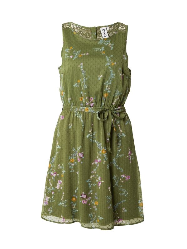 ONLY ONLY Haljina 'ONLAida Elisa'  plava / zelena / ljubičasta / narančasta