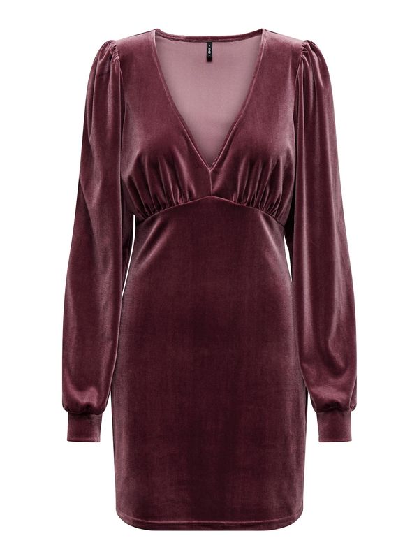 ONLY ONLY Haljina 'SMOOTH'  boja vina