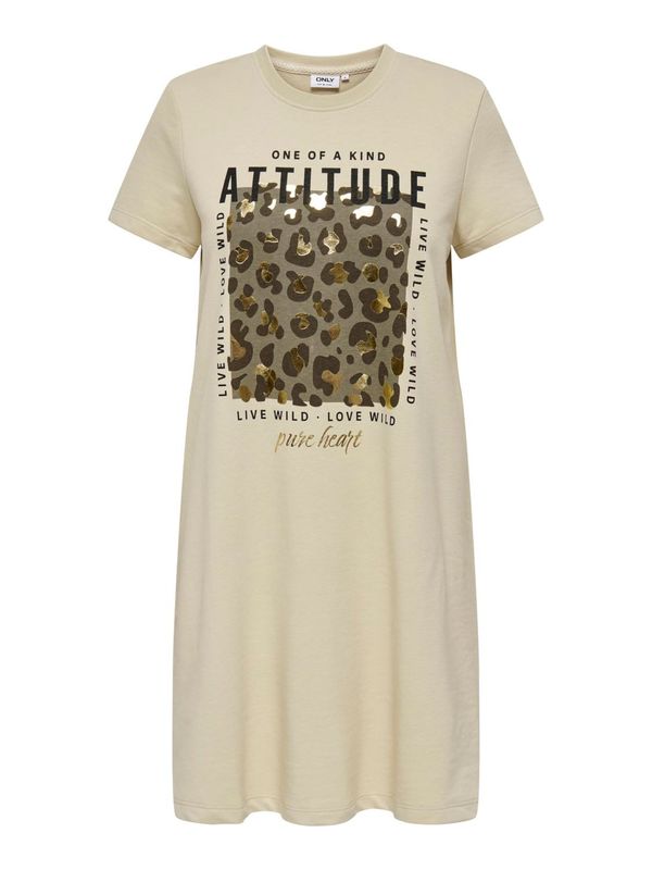 ONLY ONLY Haljina  tamno bež / smeđa / kaki / crna