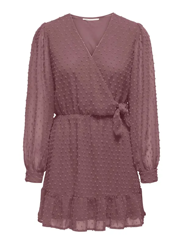 ONLY ONLY Haljina 'TIVA'  sivkasto ljubičasta (mauve)
