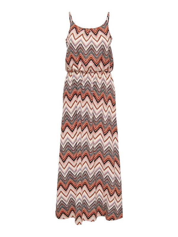 ONLY ONLY Haljina 'Winner SL'  smeđa / zelena / roza / bijela