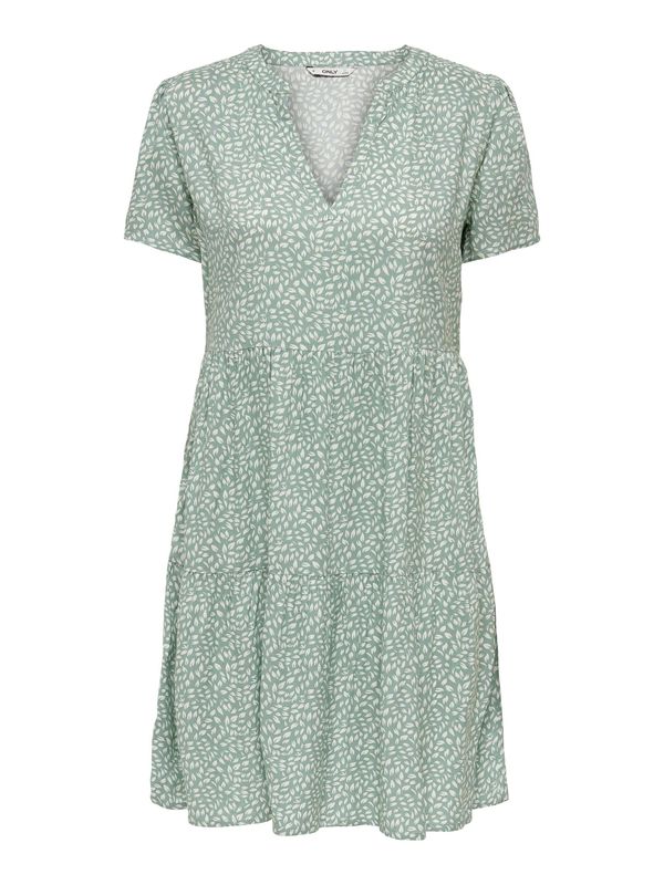 ONLY ONLY Haljina 'ZALLY'  pastelno zelena / bijela