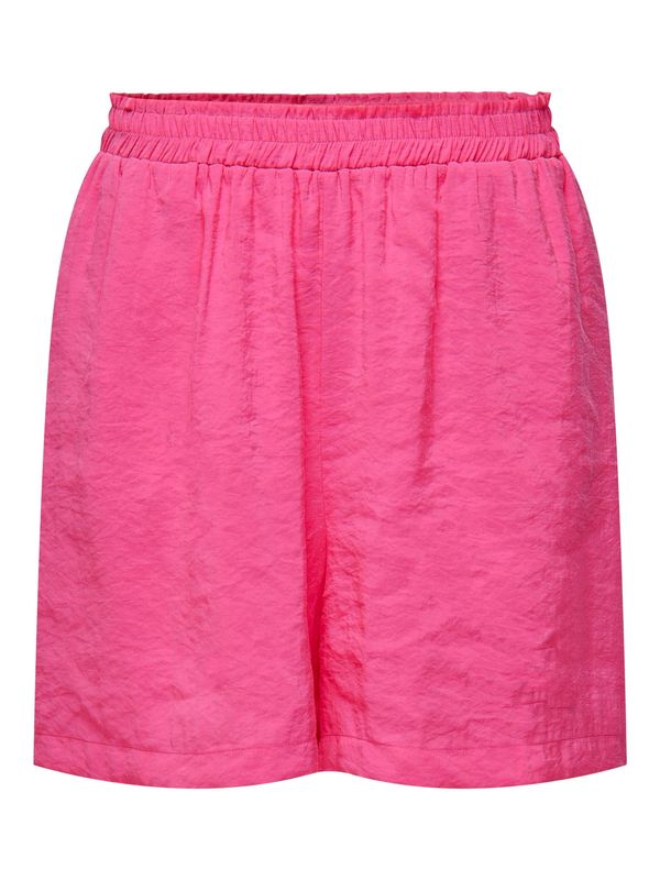 ONLY ONLY Hlače 'IRIS'  tamno roza