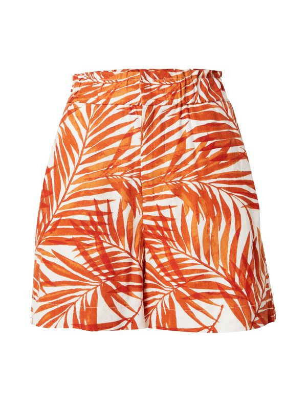 ONLY ONLY Hlače 'LISA'  narančasta / bijela