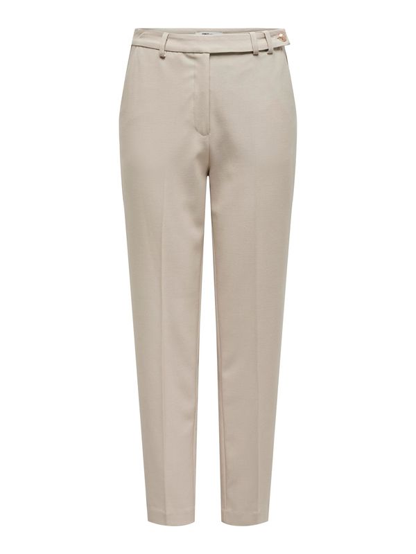 ONLY ONLY Hlače na crtu 'CORINNA'  tamno bež