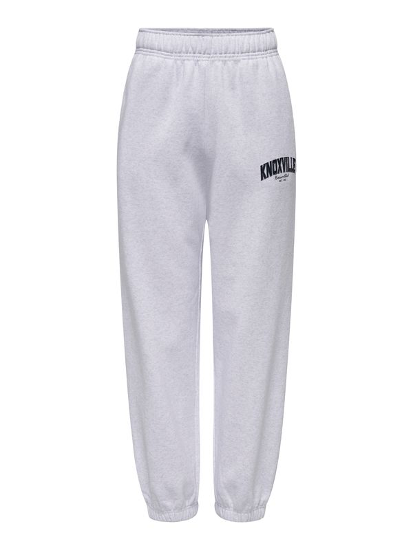 ONLY ONLY Hlače 'ONLDEBORAH'  svijetlosiva / crna