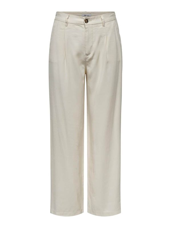 ONLY ONLY Hlače s naborima 'Aris'  svijetlobež