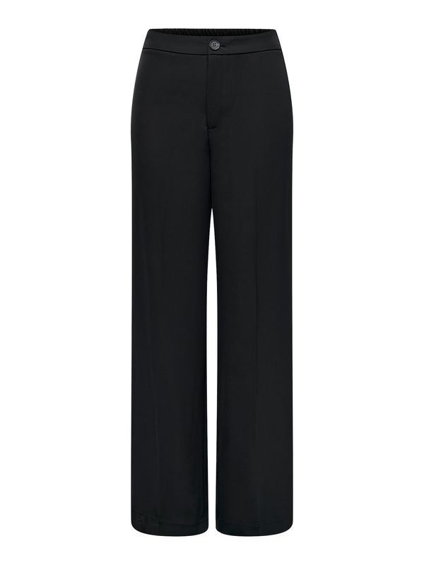 ONLY ONLY Hlače s naborima 'LAURA'  crna