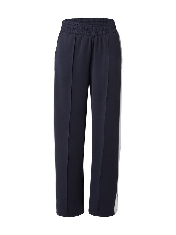 ONLY ONLY Hlače s naborima 'ONLALINA'  crna / bijela