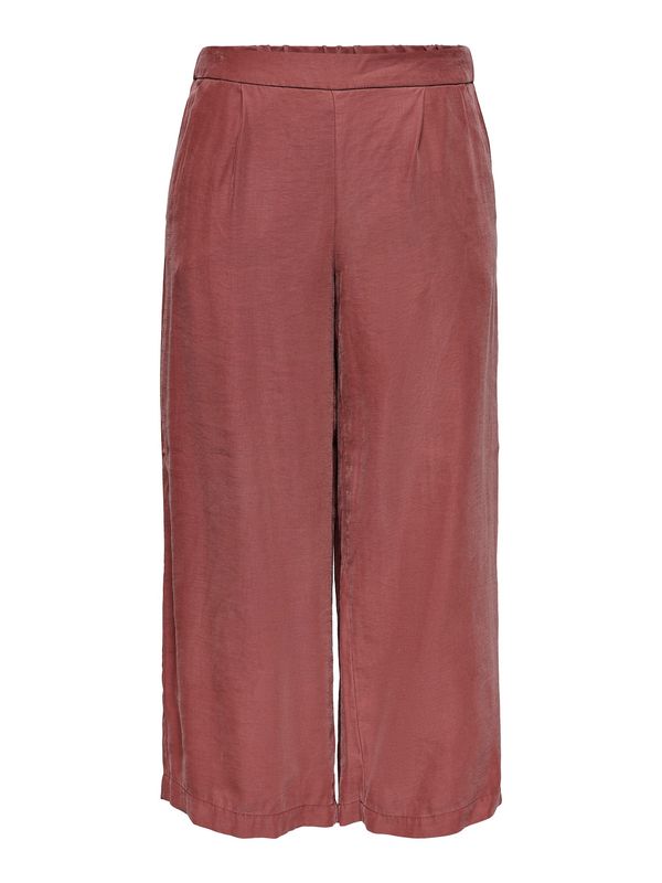 ONLY ONLY Hlače s naborima 'ONLCARISA-MAGO'  bordo