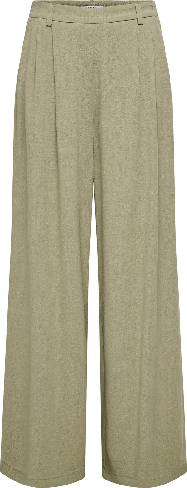 ONLY ONLY Hlače s naborima 'ONLEMMIA-SIESTA'  kaki