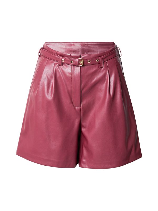 ONLY ONLY Hlače s naborima 'ONLHEIDI'  boja vina