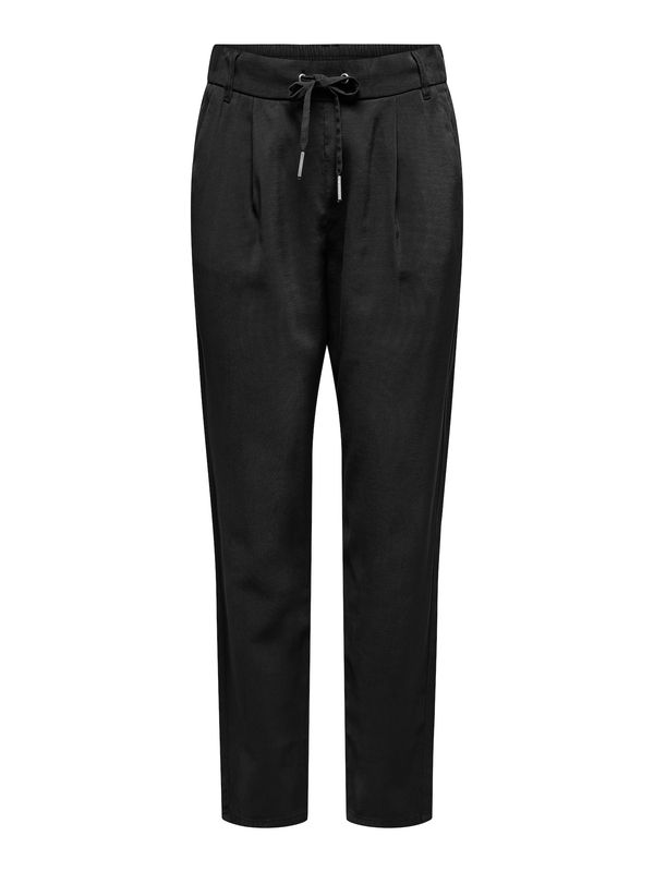 ONLY ONLY Hlače s naborima 'ONLPOPTRASH ARIS'  crna