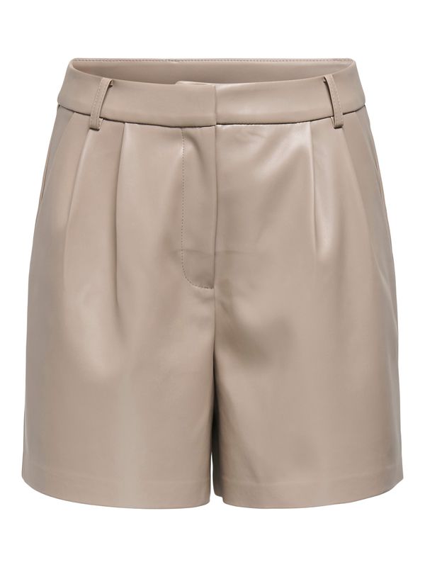 ONLY ONLY Hlače s naborima 'ONLSARAMY'  bež siva