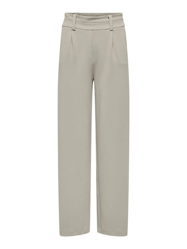 ONLY ONLY Hlače s naborima  svijetlosiva