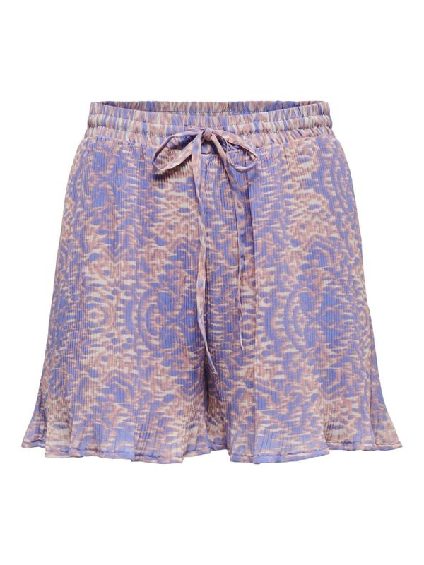 ONLY ONLY Hlače 'STAR'  bež / ljubičasta