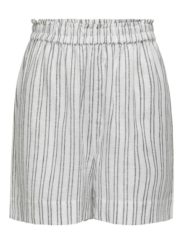 ONLY ONLY Hlače 'TOKYO'  tamo siva / bijela