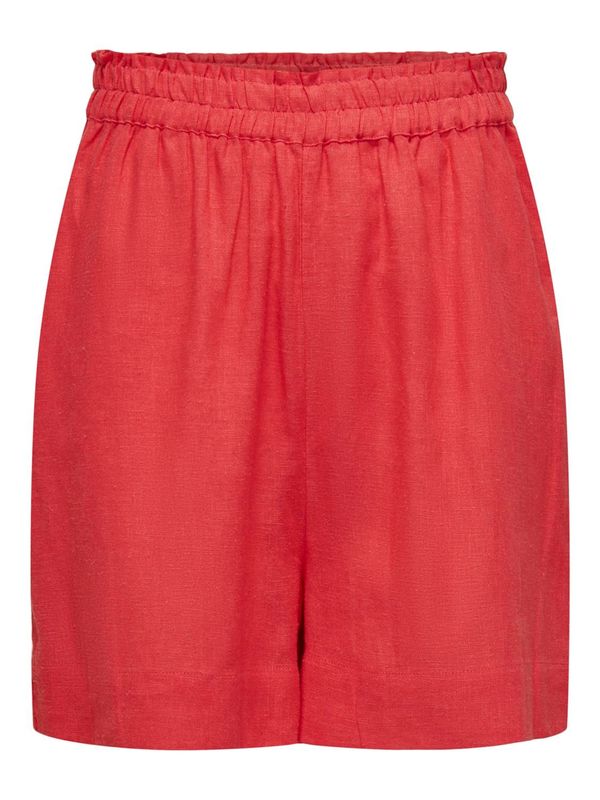 ONLY ONLY Hlače 'Tokyo'  vatreno crvena