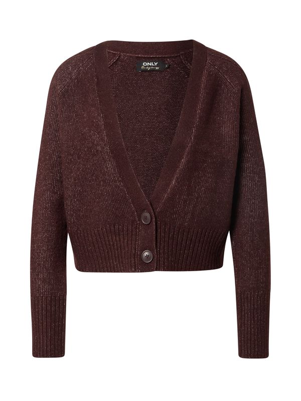 ONLY ONLY Kardigan 'Macadamia'  bordo
