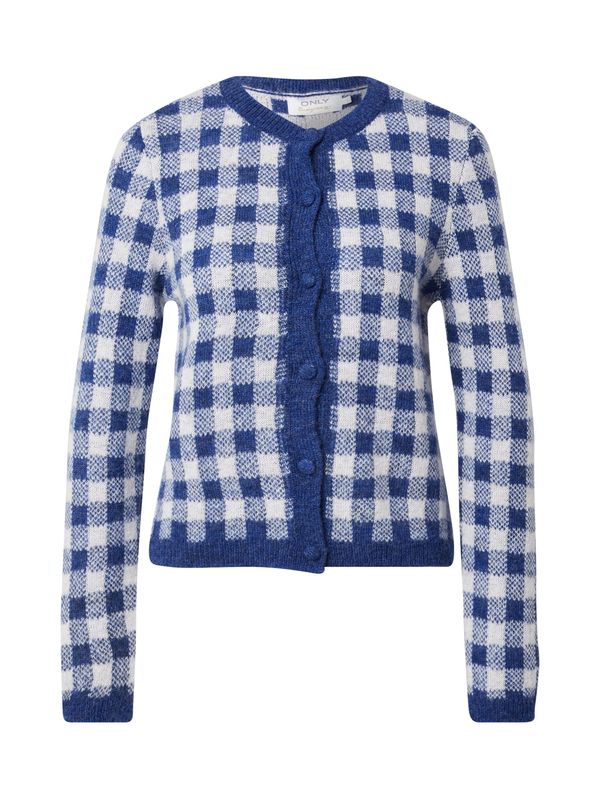 ONLY ONLY Kardigan 'Maja'  plava / bijela