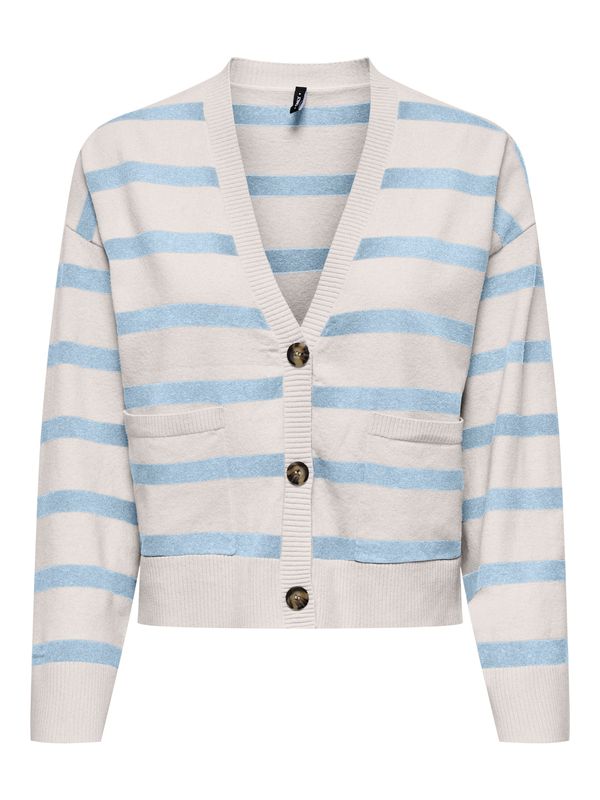 ONLY ONLY Kardigan 'ONLAMA'  bež / svijetloplava