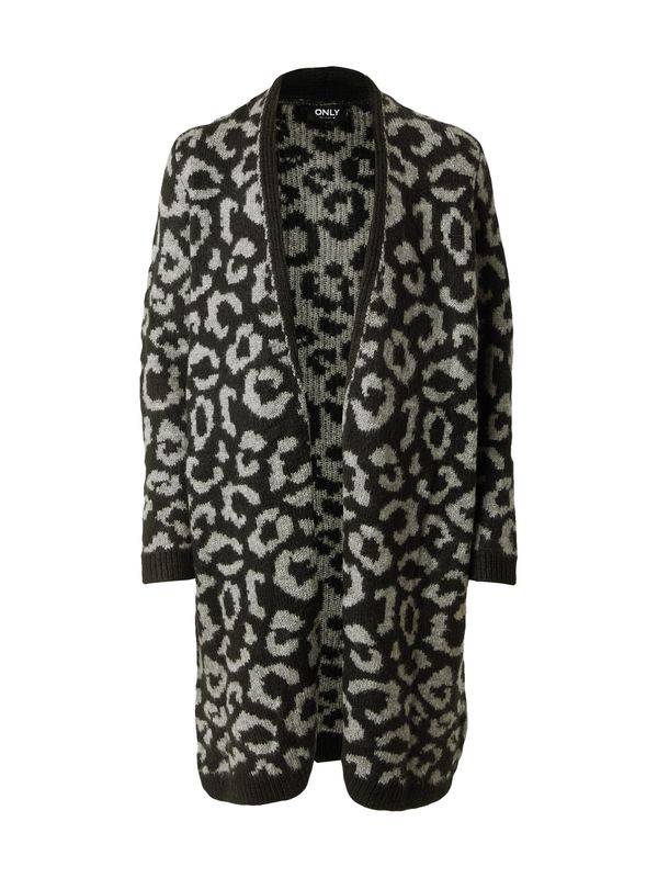 ONLY ONLY Kardigan 'ONLJADE'  siva / crna