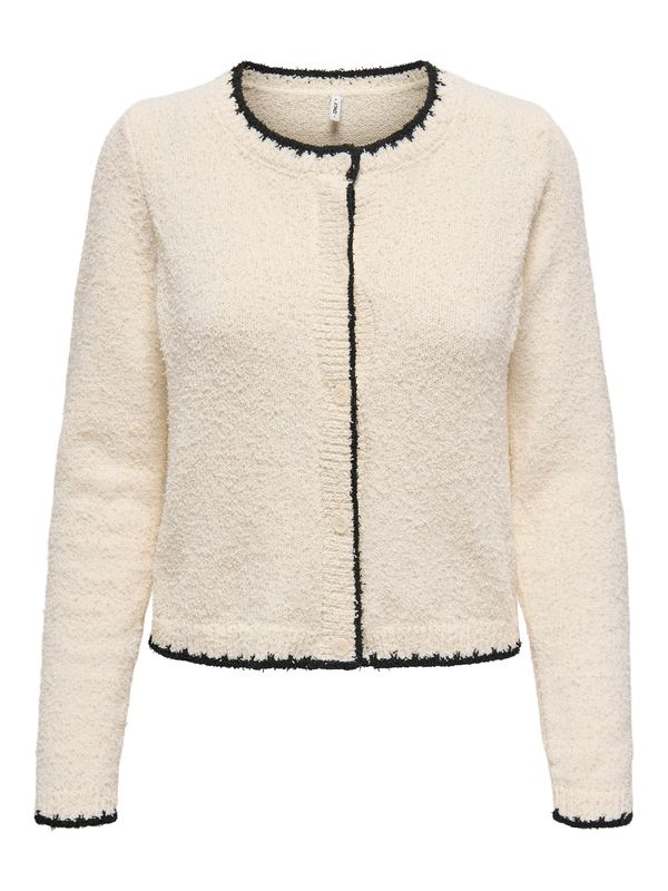 ONLY ONLY Kardigan 'ONLTeresa'  boja slonovače / crna