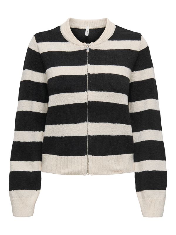 ONLY ONLY Kardigan 'ONLTHORA'  sivkasto bež / crna