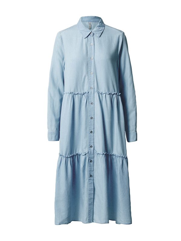 ONLY ONLY Košulja haljina 'Bea'  sivkasto plava