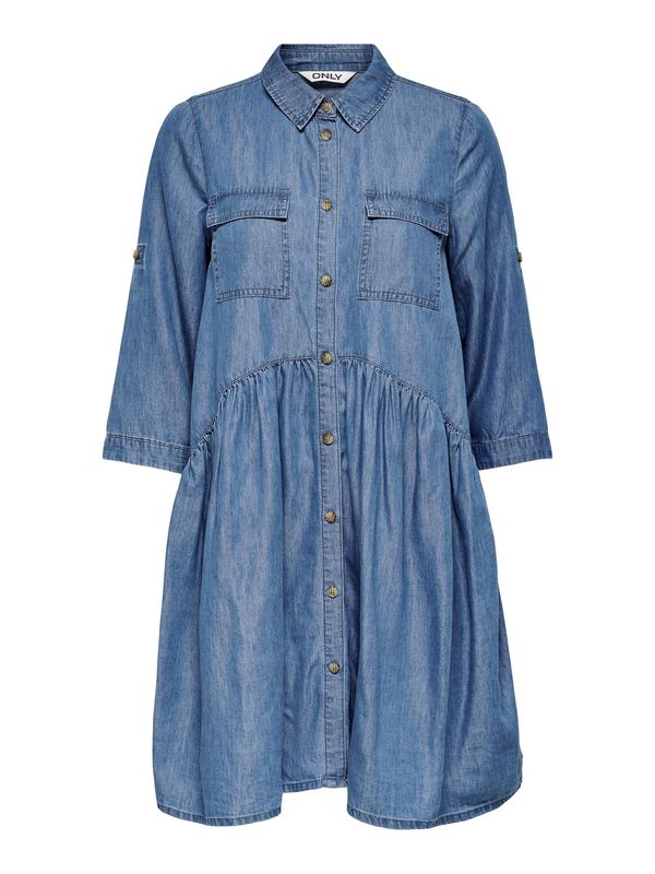 ONLY ONLY Košulja haljina 'Chicago'  plavi traper