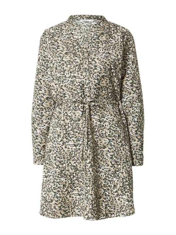 ONLY ONLY Košulja haljina 'CORY'  kaki / tamno zelena / bijela