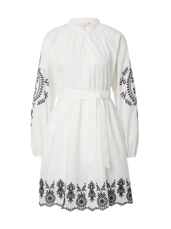 ONLY ONLY Košulja haljina  crna / bijela