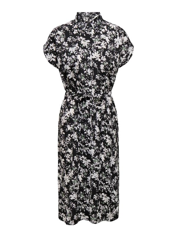 ONLY ONLY Košulja haljina 'HANNOVER'  siva / tamno zelena / crna / prljavo bijela