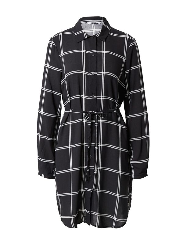 ONLY ONLY Košulja haljina 'NOVA'  crna / bijela