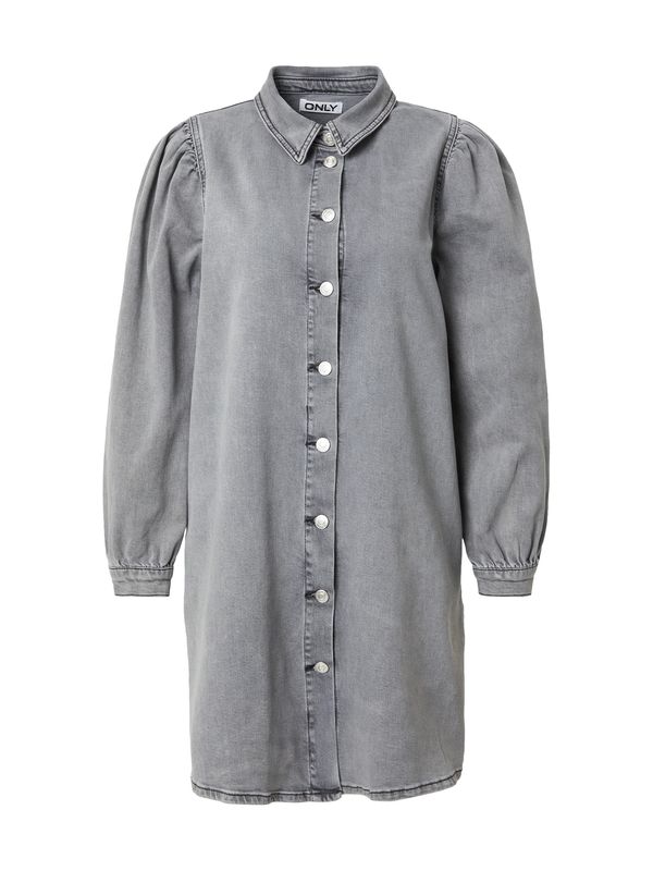 ONLY ONLY Košulja haljina 'ONLALMA'  sivi traper