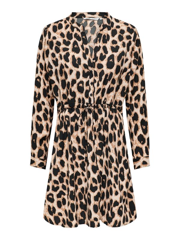 ONLY ONLY Košulja haljina 'ONLCORY'  bež / smeđa / crna