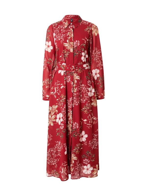 ONLY ONLY Košulja haljina 'ONLSTAR'  hrđavo smeđa / svijetlosmeđa / rosé / bijela