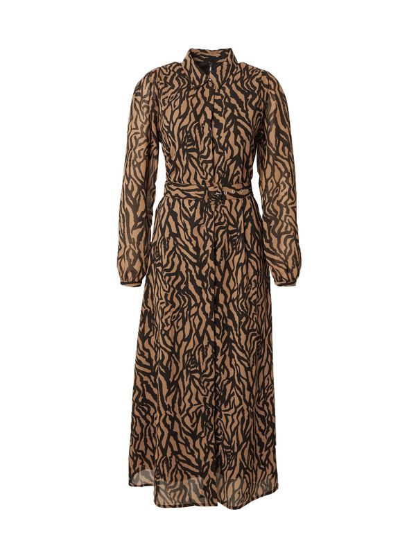 ONLY ONLY Košulja haljina 'ONLSTAR'  smeđa / tamno smeđa