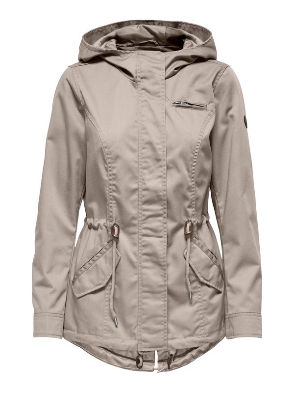 ONLY ONLY Lagana parka 'ONLLORCA'  sivkasto bež